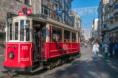 istanbul 'un nostaljik tramvay