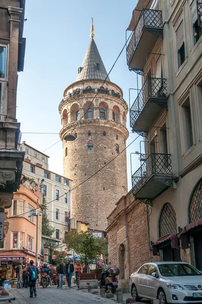 La Torre Galata (Galata Kulesi ) —  Fotos de Stock