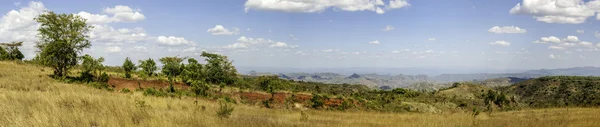 Pandangan Panorama dari pedesaan Ethiopia — Stok Foto