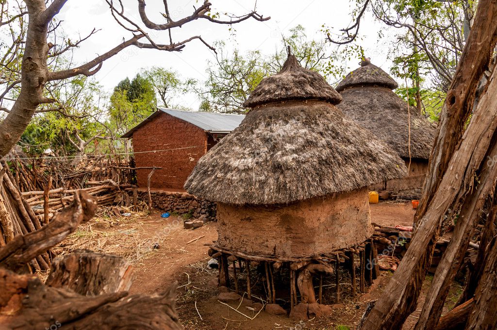 Houses of tribe Konso