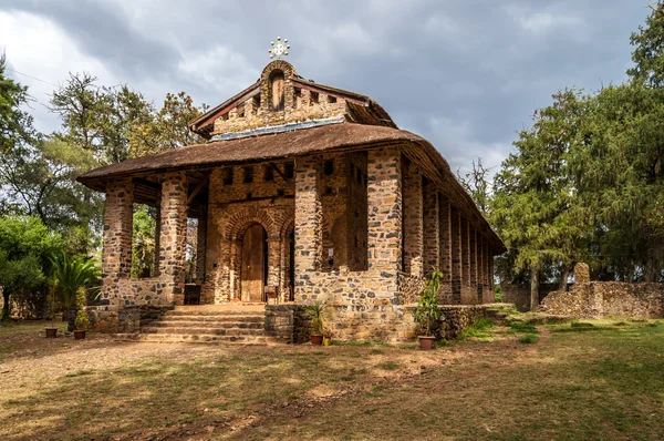 Debre birhan selassie kilisede gondar — Stok fotoğraf