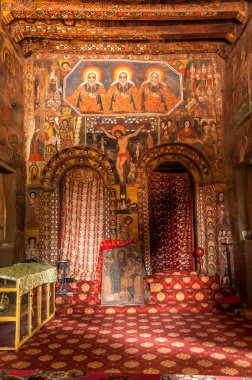 Debre birhan selassie Kilisesi, gondar boyama