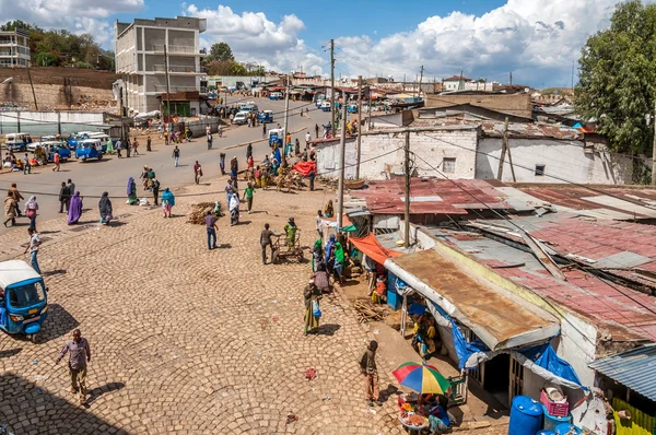 View at the streets of Harar city — Stock Photo, Image