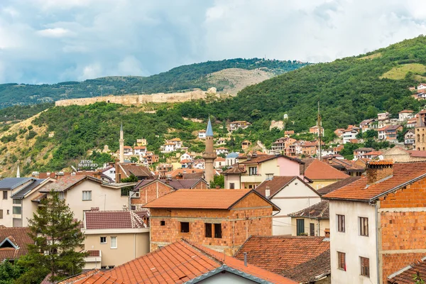 Zobrazit v Prizrenu-Kosovském městě v Kosovu — Stock fotografie