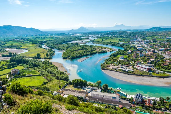 Visa på albanska natur — Stockfoto