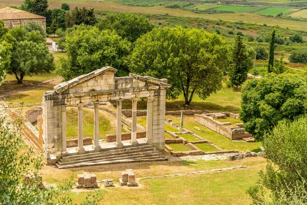 Temple ruins in Apollonia. — Stock Photo, Image