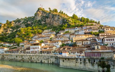 berat eski şehir görüntüleme