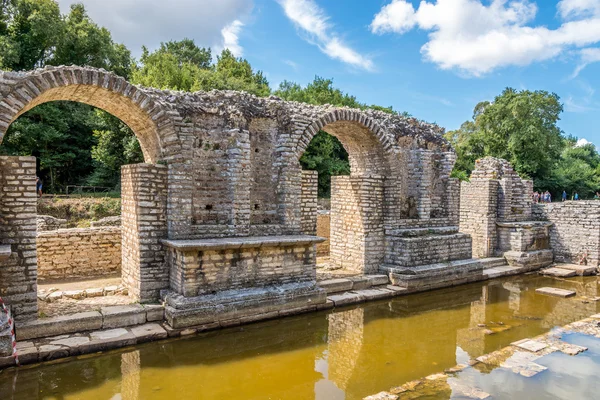 Complex the sanctuary of Asclepius — Stock Photo, Image