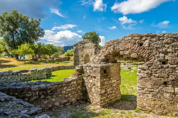 Ruinen der römischen Villa am Diaporit — Stockfoto