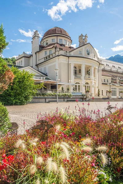 View at the Building of Spa (Kurhaus) in Merano - Italy