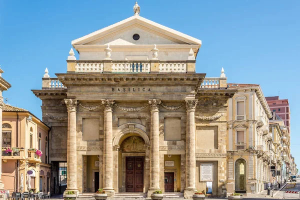 Blick Auf Die Basilika Santa Maria Del Ponte Lanciano Italien — Stockfoto