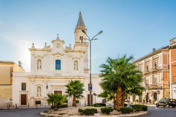 意大利 塞利诺拉 2021年9月2日 参观塞利诺拉大街上的圣母玛利亚教堂 塞利诺拉是意大利阿普利亚的一个城镇和社区 — 图库照片