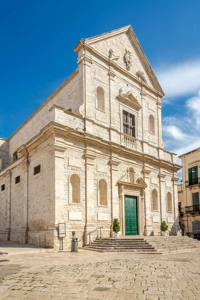 Vista Iglesia San Gaetano Las Calles Bitonto Italia — Foto de Stock