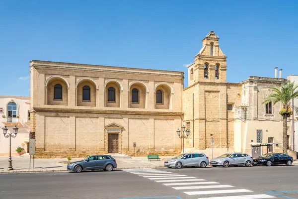 Mesagne Italien September 2021 Blick Auf Die Kirche Der Unbefleckten — Stockfoto