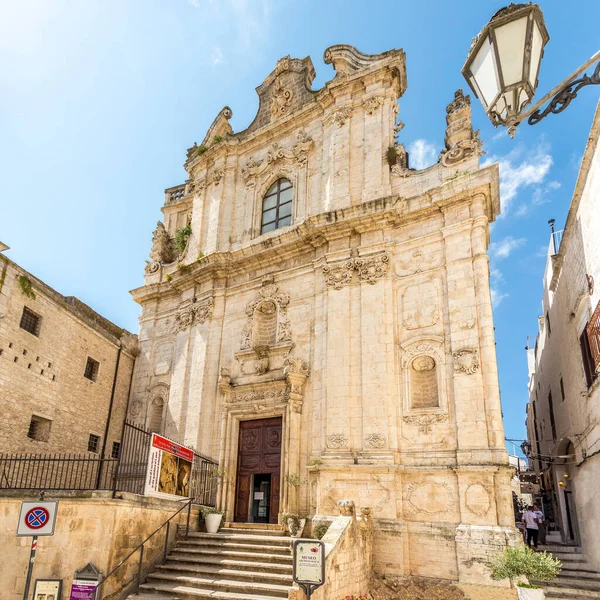 Ostuni Italia Septiembre 2021 Vista Edificio Del Museo Las Calles — Foto de Stock