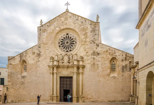Otranto Italia Septiembre 2021 Vista Catedral Santa María Anunciación Otranto —  Fotos de Stock