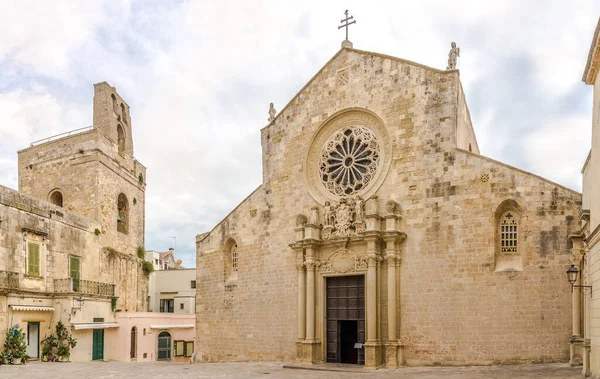 Veduta Della Cattedrale Santa Maria Assunta Otranto Italia — Foto Stock