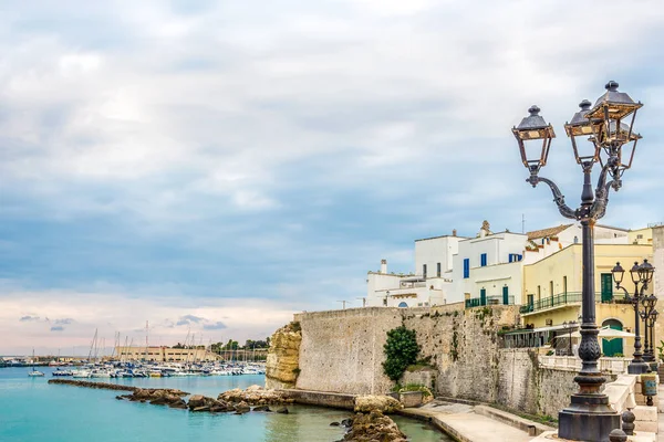 Otranto Város Utcáin Olaszországban — Stock Fotó