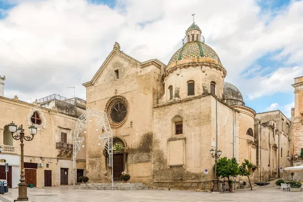 Vista Iglesia Santa Maria Annuziata Grottaglie Italia — Foto de Stock