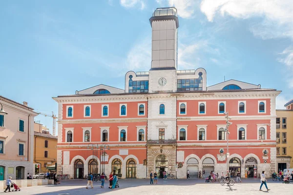 Terni Włochy Wrzesień 2021 Widok Byuilding Biblioteki Terni Terni Jest — Zdjęcie stockowe