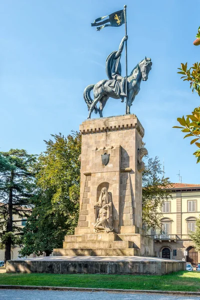 Lucca Italy September 2021 View Monument Winning Homeland Patria Vincitrice — Stock Photo, Image