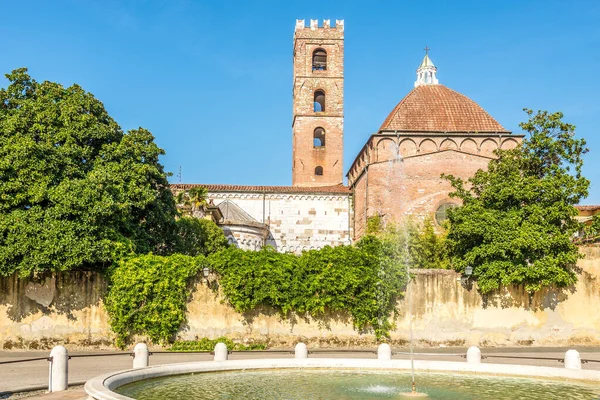 View Chruch San Giovanni Streets Lucca Italy — Stock Photo, Image