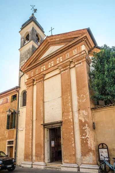 Bassano Del Grappa Itálie 2021 Pohled Andělský Kostel Ulicích Bassano — Stock fotografie