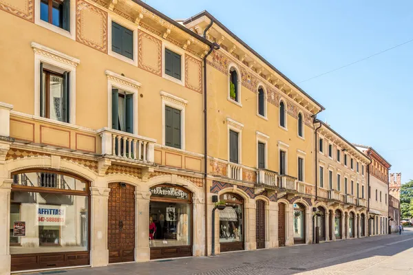 Thiene Italia Septiembre 2021 Las Calles Thiene Thiene Una Ciudad — Foto de Stock