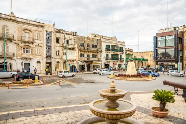 Mosta Malta October 2021 Streets Mosta Mosta Mosta Small Densely — Stock Photo, Image