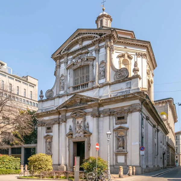 Veduta Della Chiesa San Giuseppe Vie Milano — Foto Stock