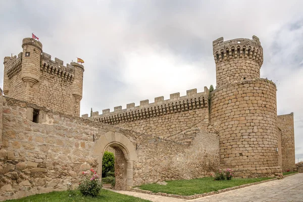 View Wall New Castle Oropesa Spain — Stock Photo, Image