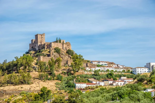 Lihat Alburquerque Castele Spanyol — Stok Foto