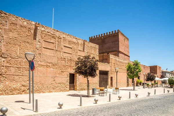 View Building Castle Manzanares Spain — Stock Photo, Image