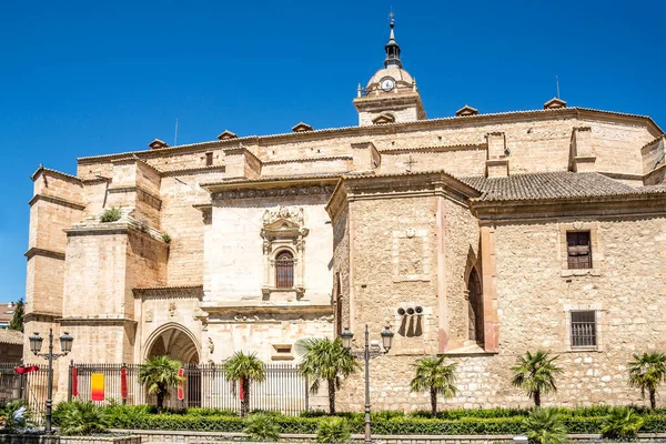 Pohled Baziliku Ciudad Real Španělsku — Stock fotografie