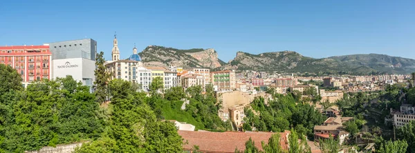 Panoramisch Uitzicht Alcoy Stad Spanje — Stockfoto