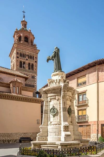 Teruel Spain May 2022 View Bell Tower Saint Mary Cathedral — Fotografia de Stock