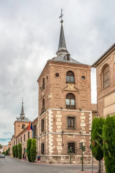 Alcala Henares Spain May 2022 View Tower Colegium Malaga Streets — Fotografia de Stock