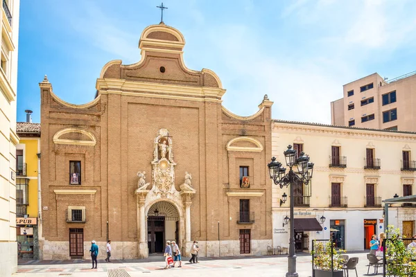 Guadalajara Španělsko Května 2022 Pohled Kostel San Nicolas Ulicích Guadalajara — Stock fotografie