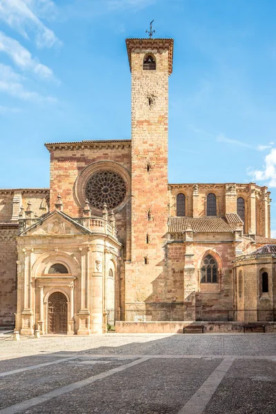 Veduta Della Cattedrale Santa Maria Siguenza Spagna — Foto Stock