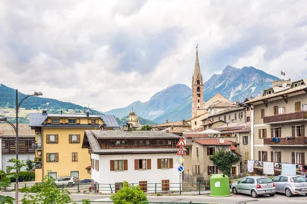 Bormio Italia Giugno 2022 Veduta Sulla Città Bormio Bormio Bormio — Foto Stock