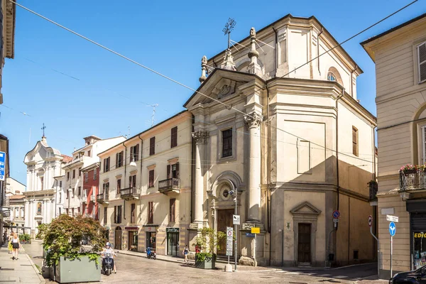 Vercelli Italy June 2022 View Church San Giuseppe Streets Vercelli — Stockfoto