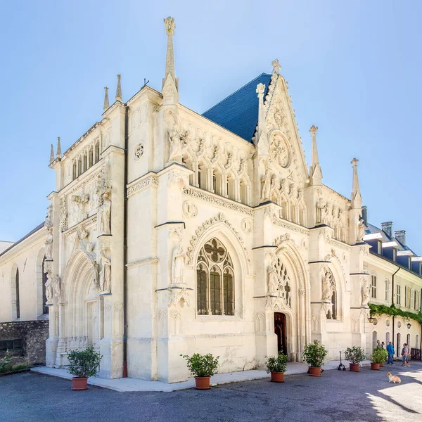 Hautecombe France June 2022 Вид Каплиці Абатства Гаутекомб Hautecombe Abbey — стокове фото