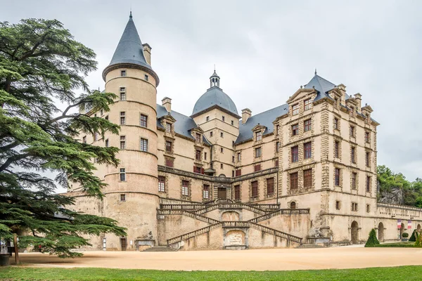 View Vizille Castle France — Foto Stock