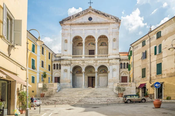 Massa Itálie Září 2022 Pohled Katedrálu Pietro Apostolo San Francesco — Stock fotografie