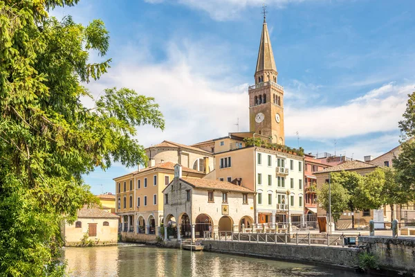 Utsikt Över Kyrkan Saint Andrew Portogruaro Italien — Stockfoto