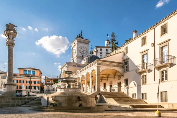 Viewa Plaza Libertad Udine Italia —  Fotos de Stock