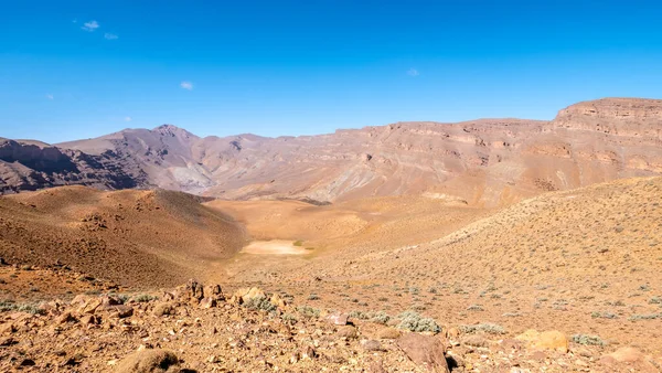 Utsikt Över Klippdalen Atlasbergen Nära Toumliline Marocko — Stockfoto