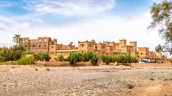 Uitzicht Amridil Kasbah Skoura Oase Marokko — Stockfoto