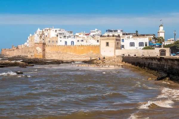 Kilátás Medina Essaouira Marokkóban — Stock Fotó