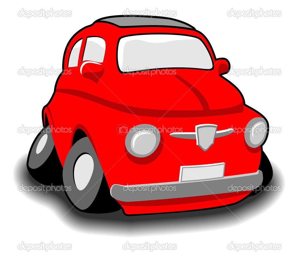 Vtipné kreslené auto Stock Vector od © loverpower 26889271